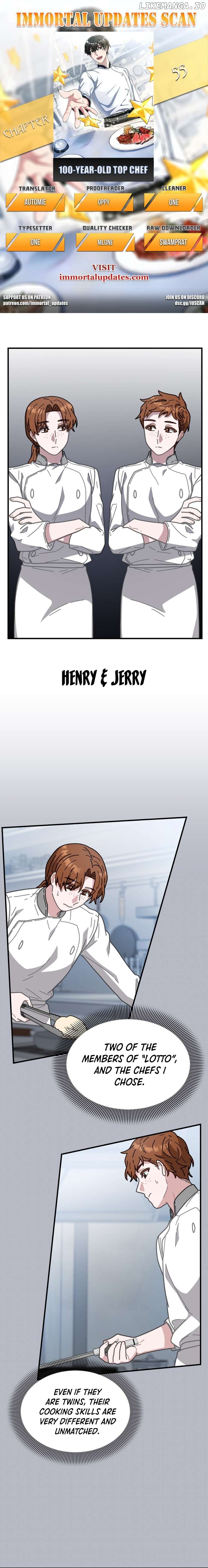 100-Year-Old Top Chef Chapter 55 - page 1