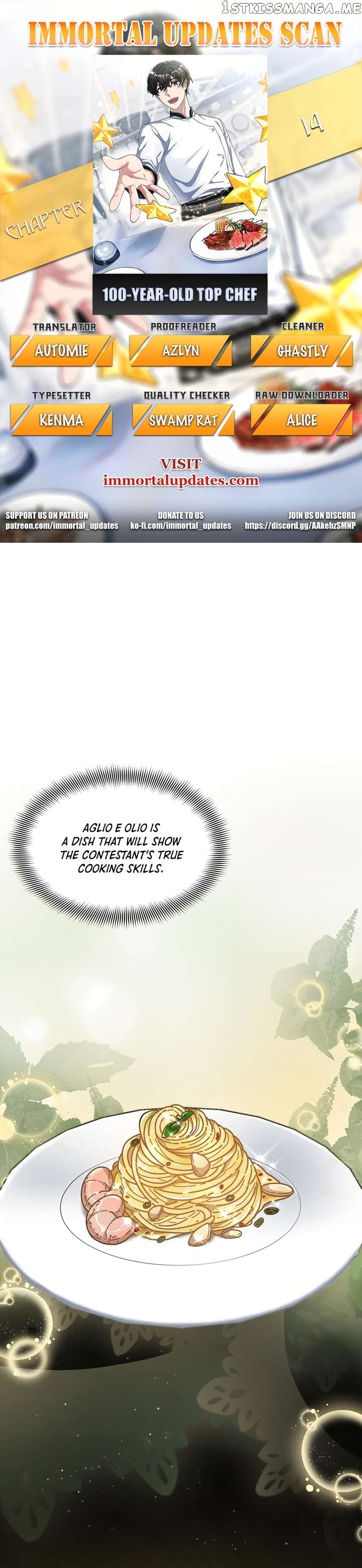 100-Year-Old Top Chef Chapter 14 - page 1