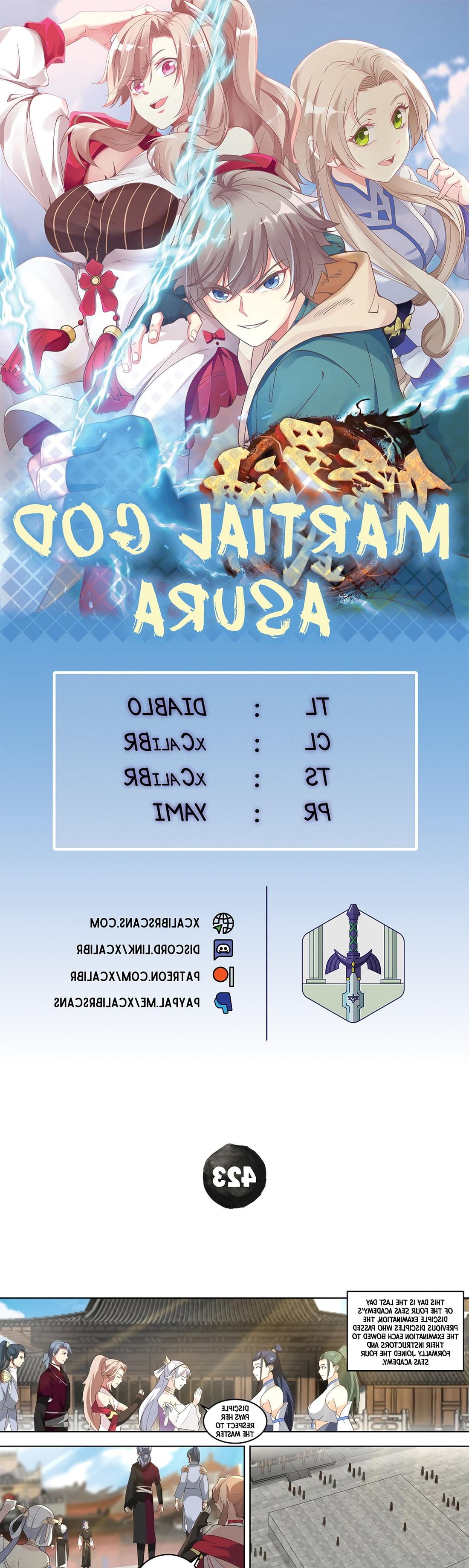 Martial God Asura chapter 423 - page 1