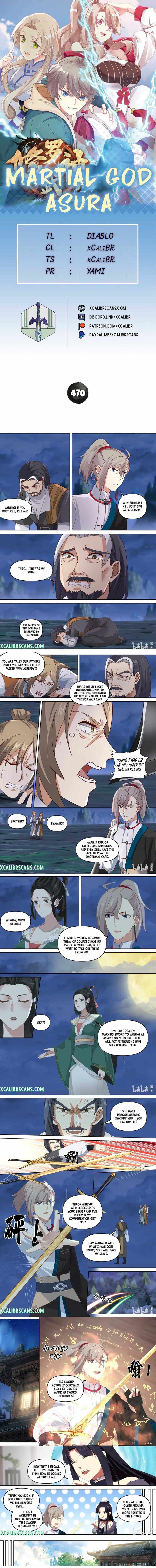 Martial God Asura chapter 470 - page 1