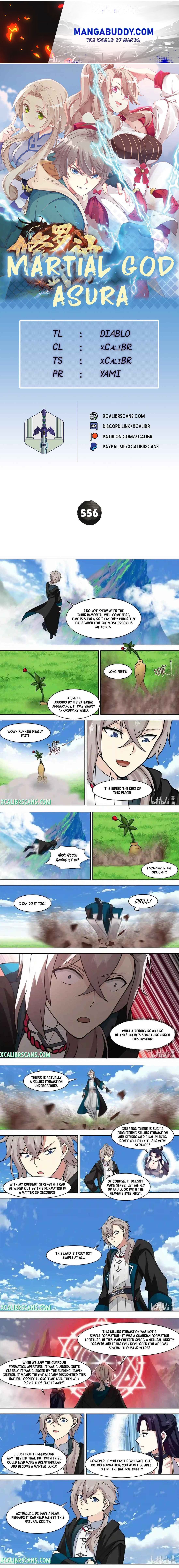 Martial God Asura chapter 556 - page 1