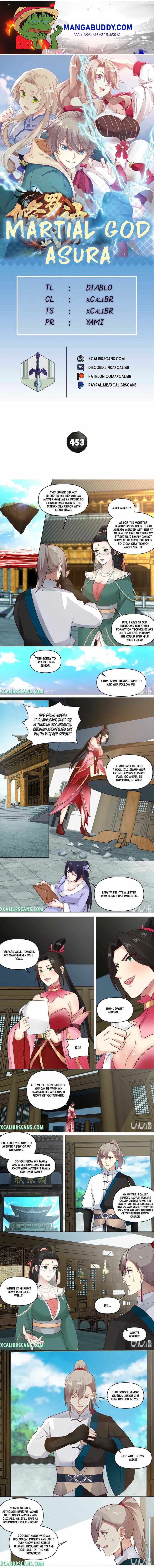 Martial God Asura chapter 453 - page 1