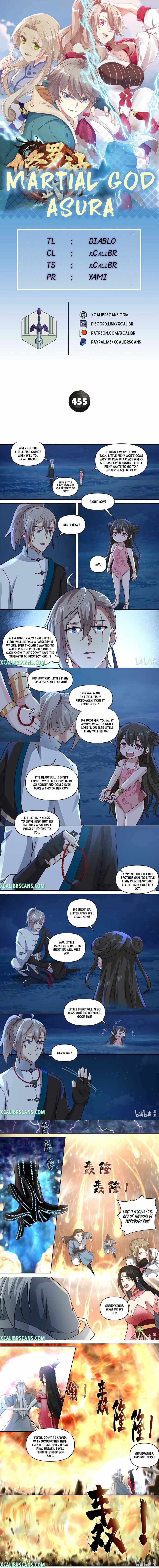 Martial God Asura chapter 455 - page 1