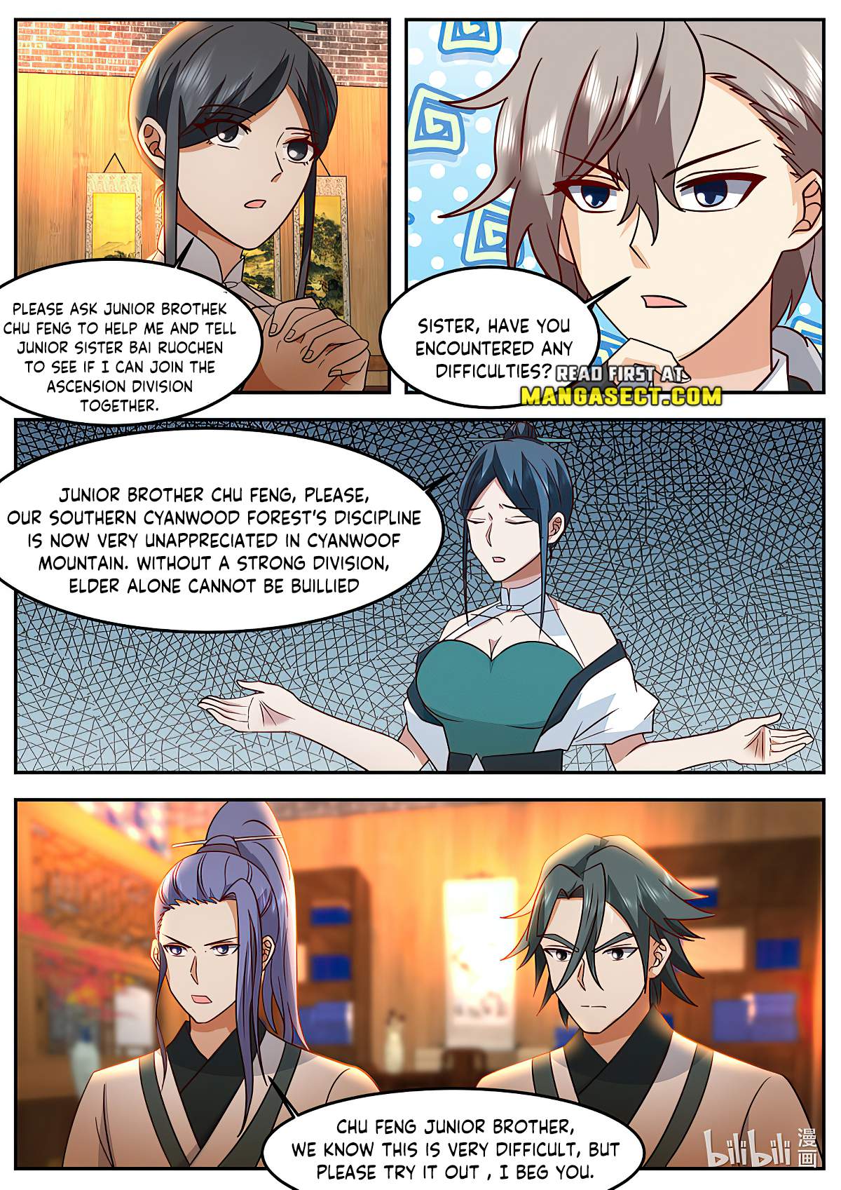 Martial God Asura chapter 724 - page 4