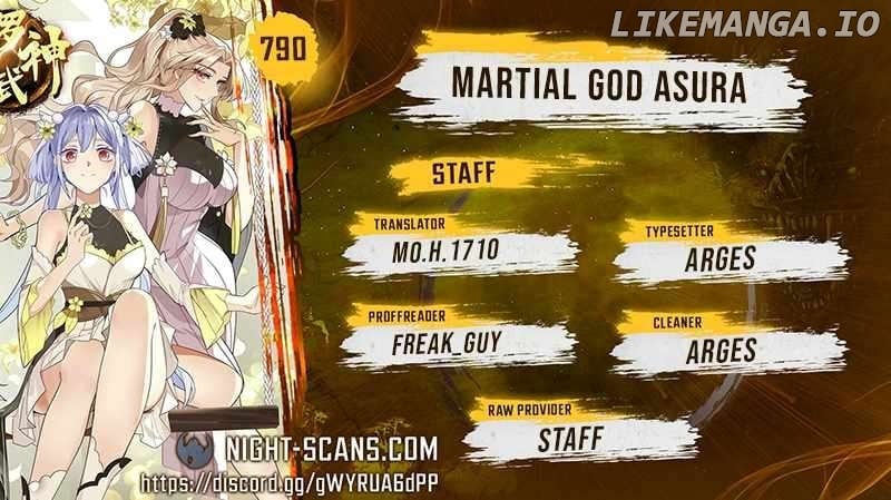 Martial God Asura Chapter 790 - page 1