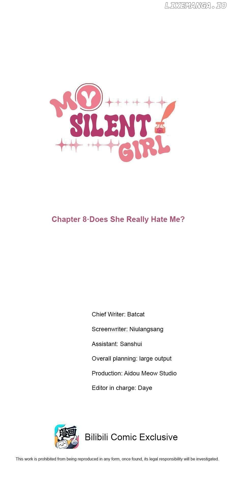 My Silent Girl Chapter 8 - page 21