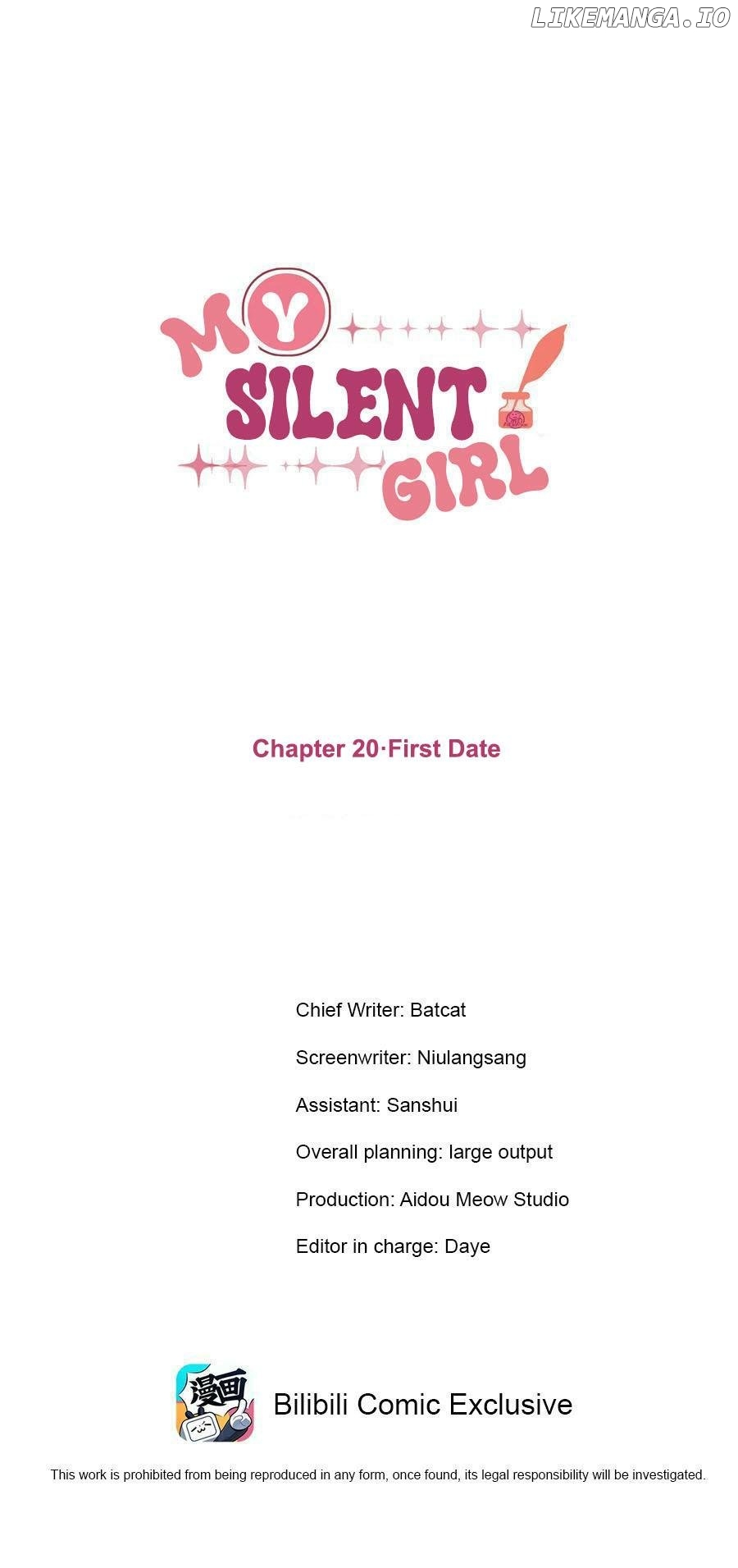 My Silent Girl Chapter 20 - page 2
