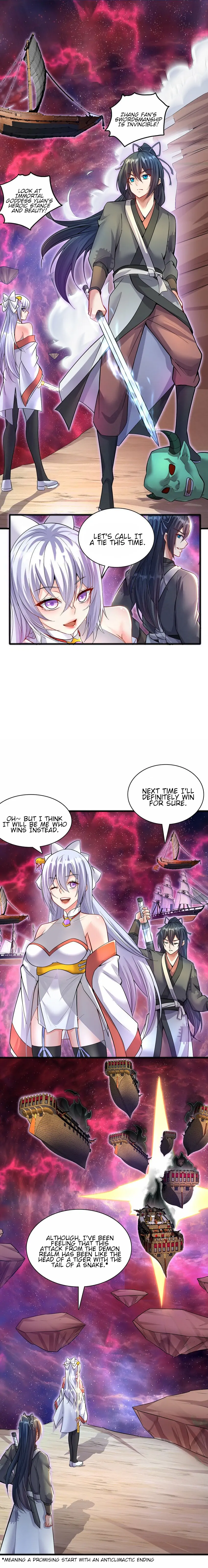 With A Sword Domain, I Can Become The Sword Saint Chapter 90 - page 7