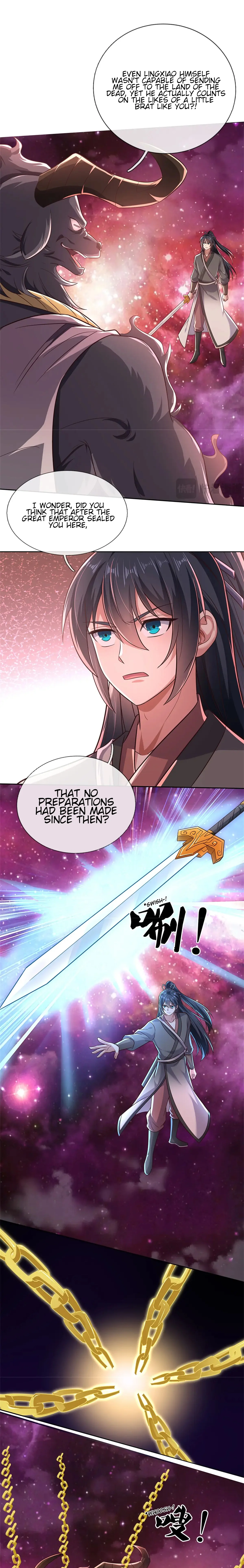With A Sword Domain, I Can Become The Sword Saint Chapter 167 - page 9