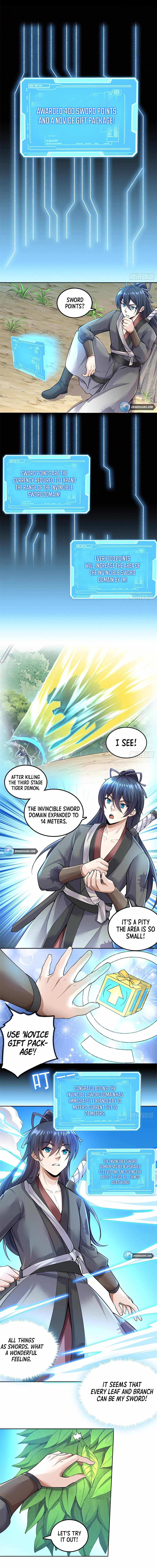 With A Sword Domain, I Can Become The Sword Saint chapter 2 - page 5