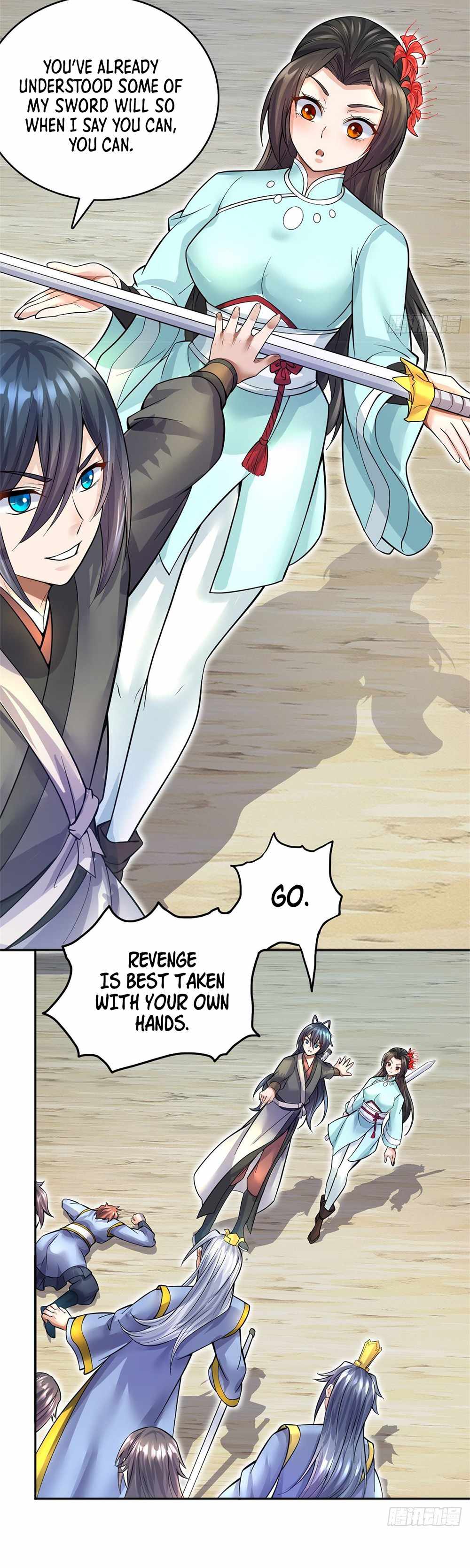 With A Sword Domain, I Can Become The Sword Saint chapter 21 - page 17