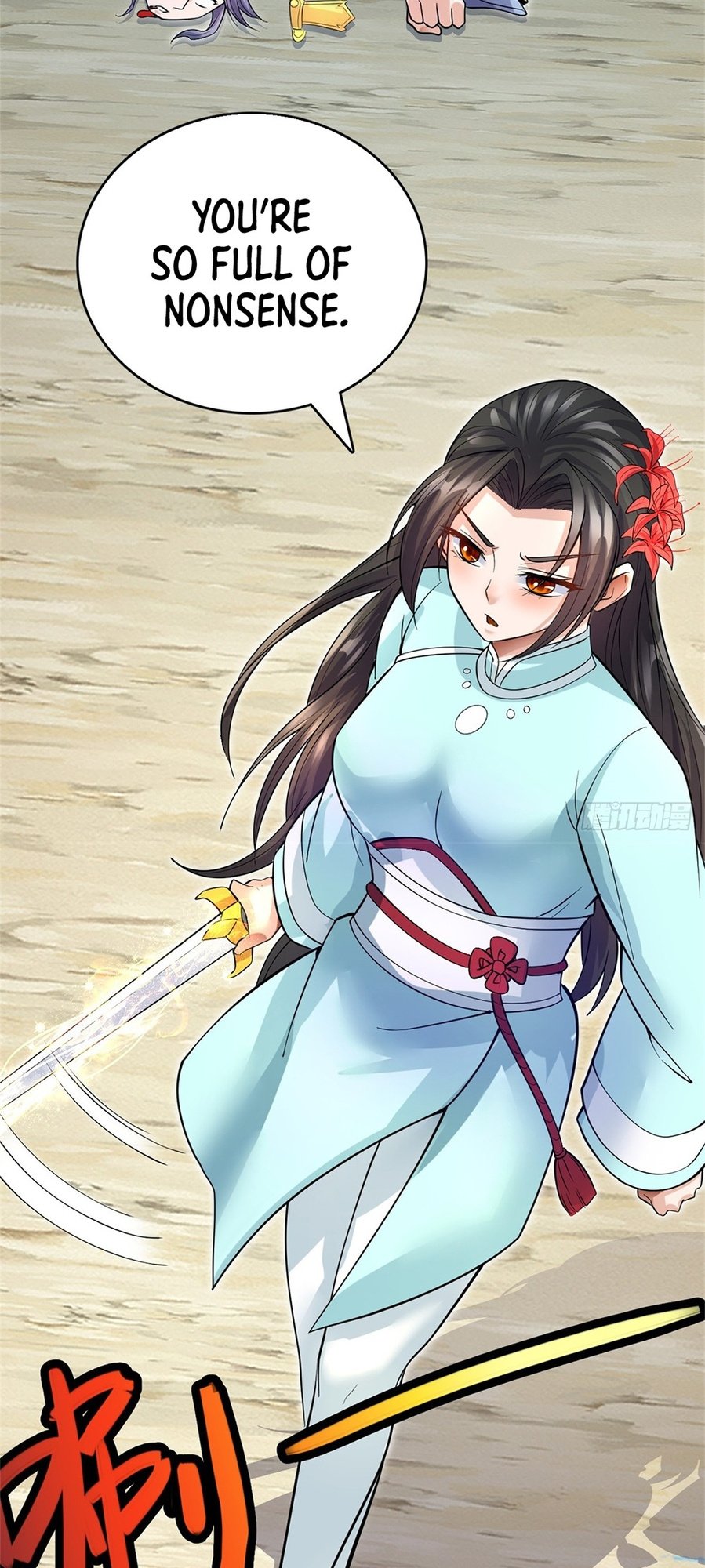 With A Sword Domain, I Can Become The Sword Saint chapter 22 - page 13
