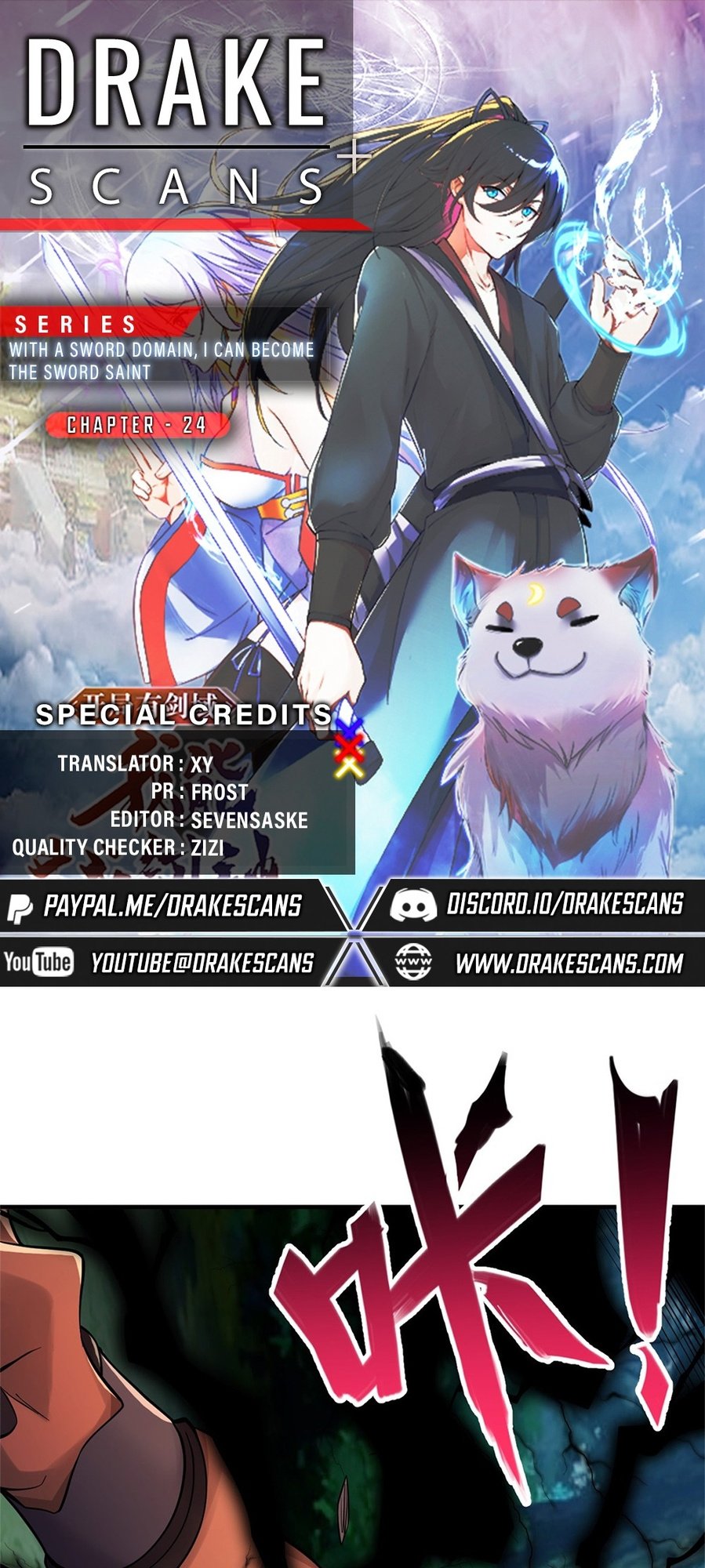 With A Sword Domain, I Can Become The Sword Saint chapter 24 - page 1