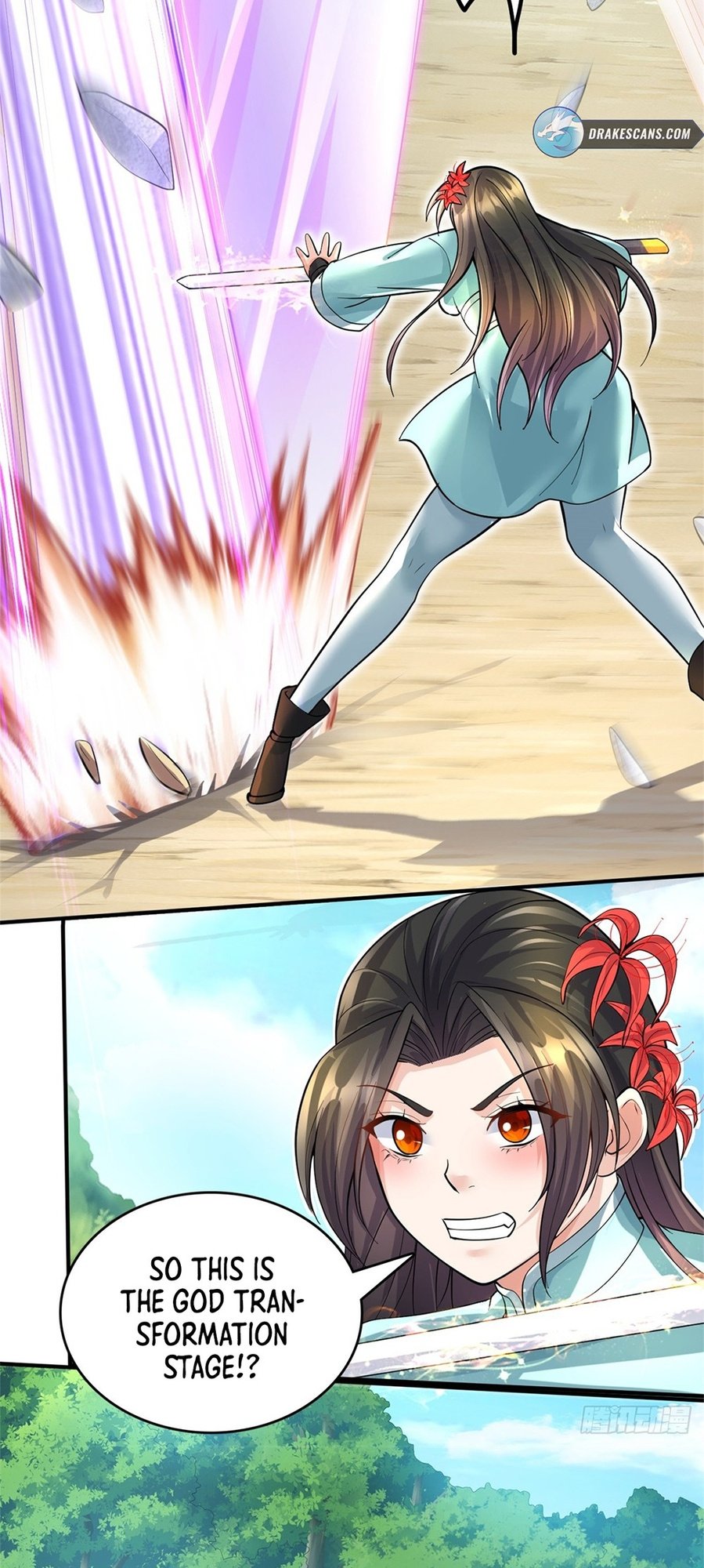 With A Sword Domain, I Can Become The Sword Saint chapter 24 - page 28