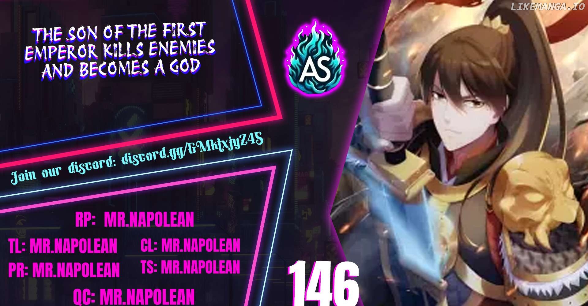 The Son Of The First Emperor Kills Enemies And Becomes A God Chapter 146 - page 1
