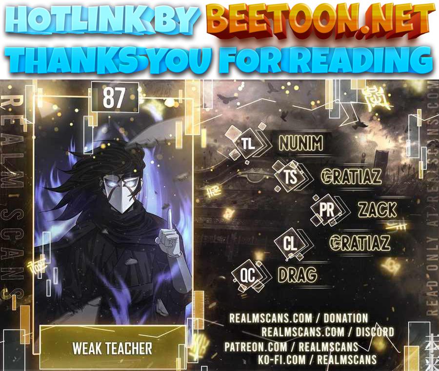 Weak Teacher Chapter 87 - page 1
