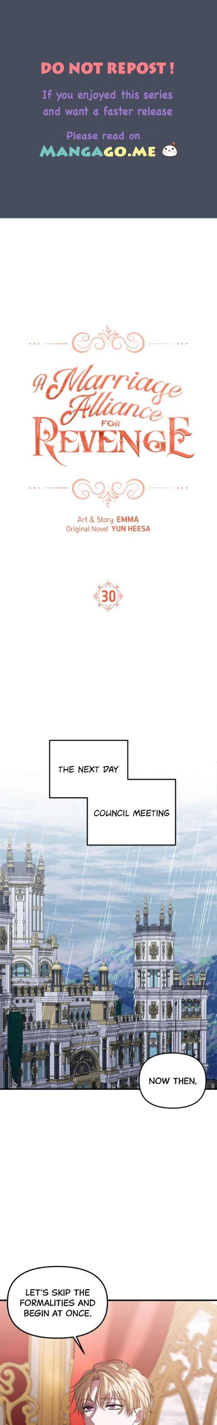 Marriage Alliance for Revenge Chapter 30 - page 1