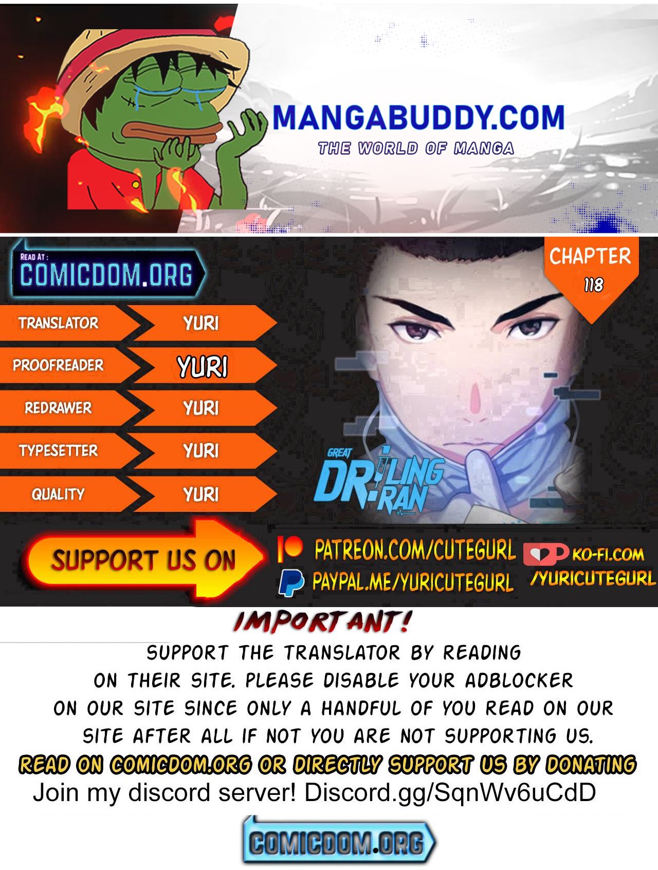 Great Doctor Ling Ran chapter 118 - page 1