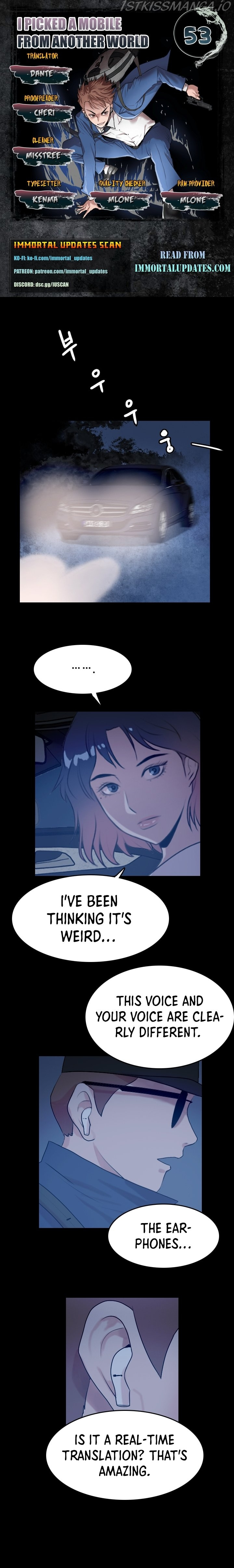 I Picked a Mobile From Another World chapter 53 - page 1