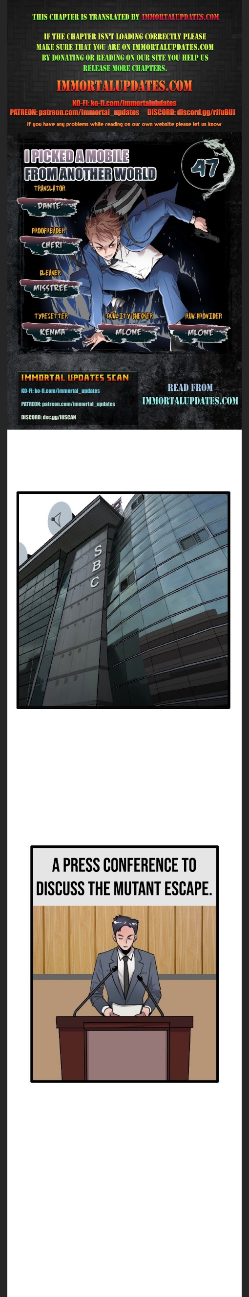 I Picked a Mobile From Another World chapter 47 - page 1