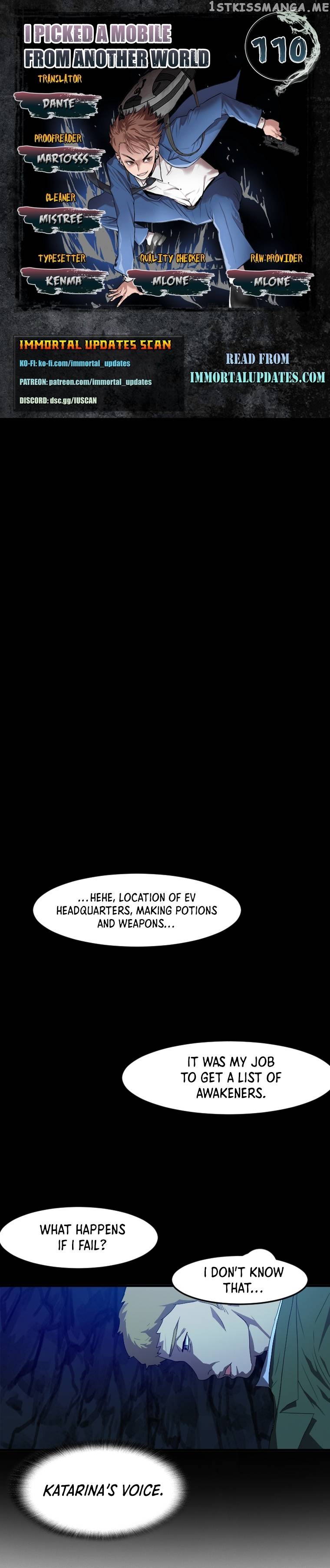 I Picked a Mobile From Another World Chapter 110 - page 1