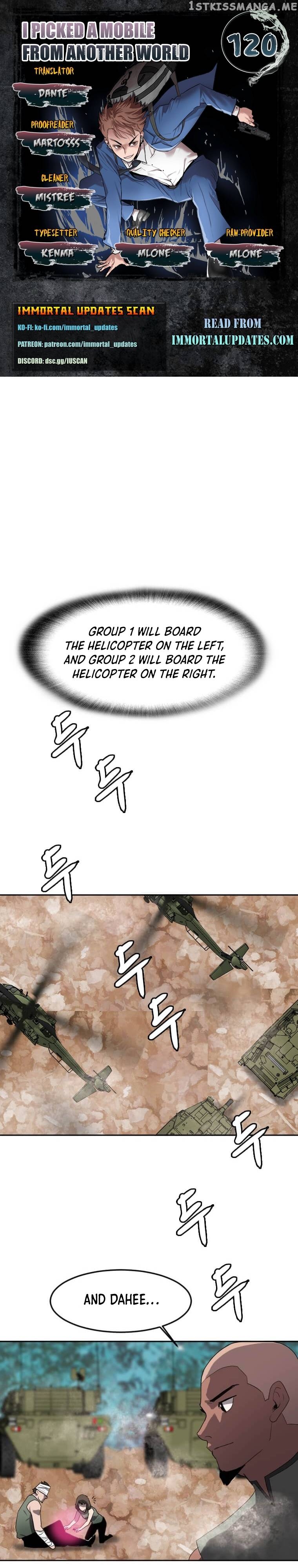 I Picked a Mobile From Another World Chapter 120 - page 1