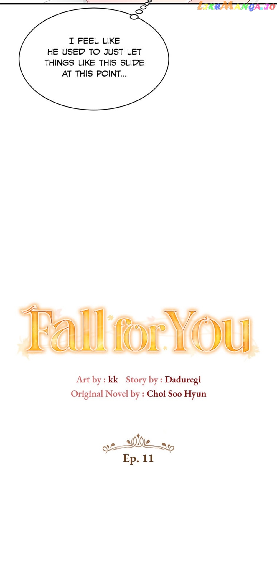Fall for You Chapter 11 - page 18