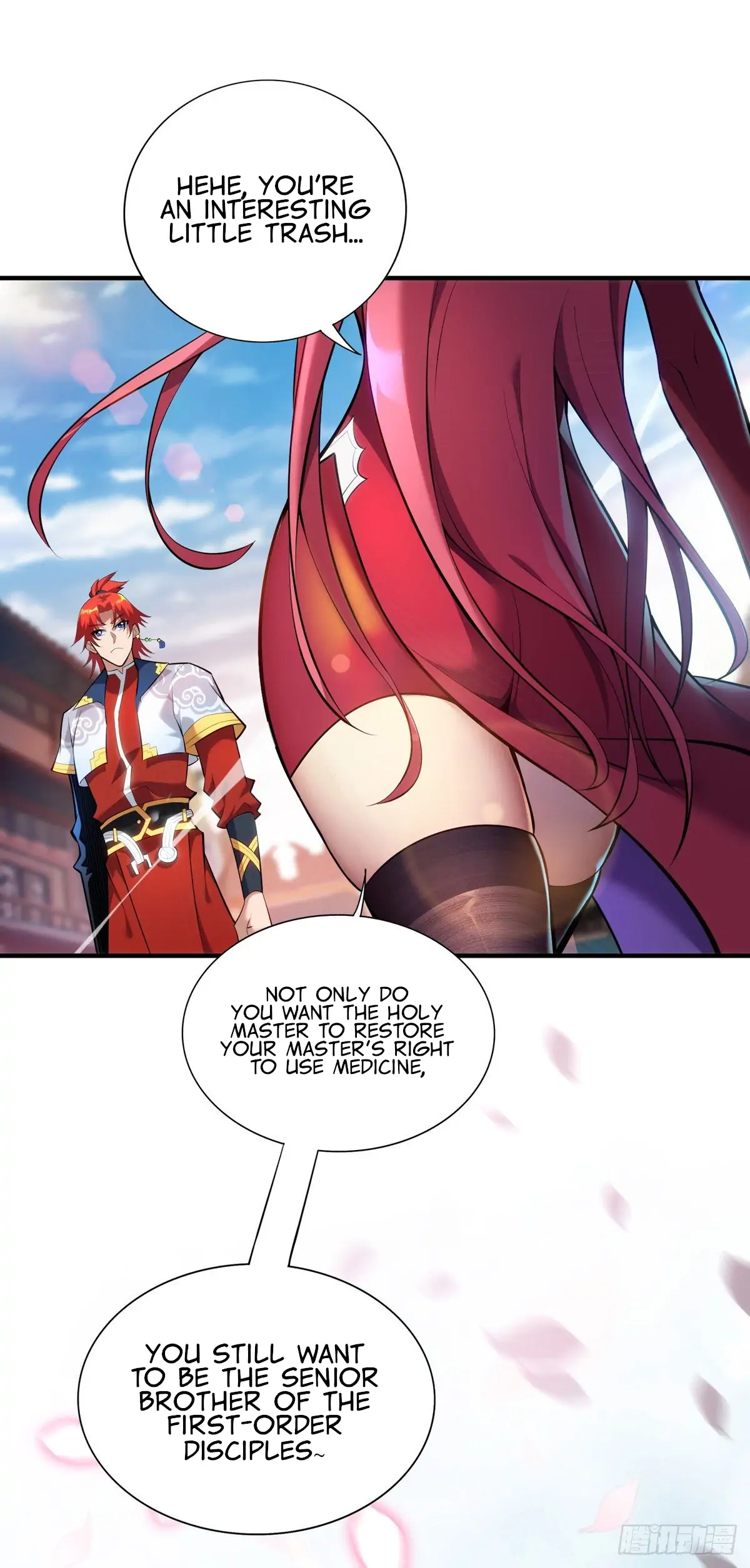 A Mouthful of My Loli Master’s Milk Makes Me Unparalleled Chapter 22 - page 12