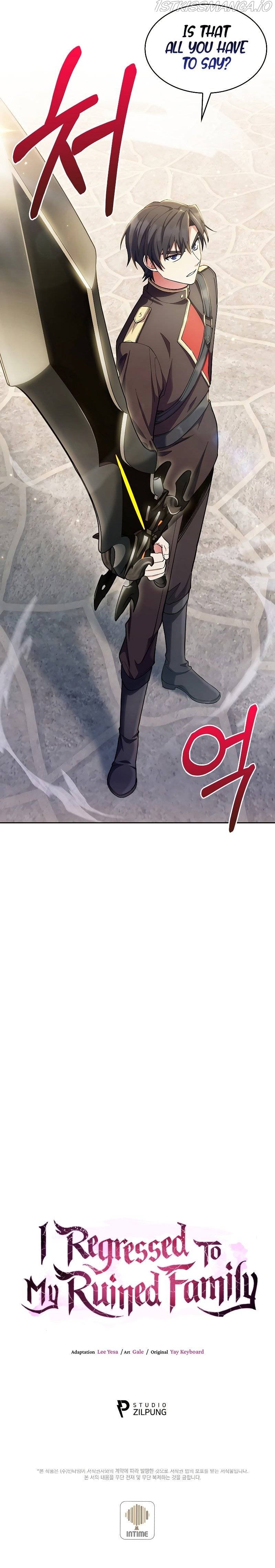 I Regressed to My Ruined Family Chapter 29 - page 12