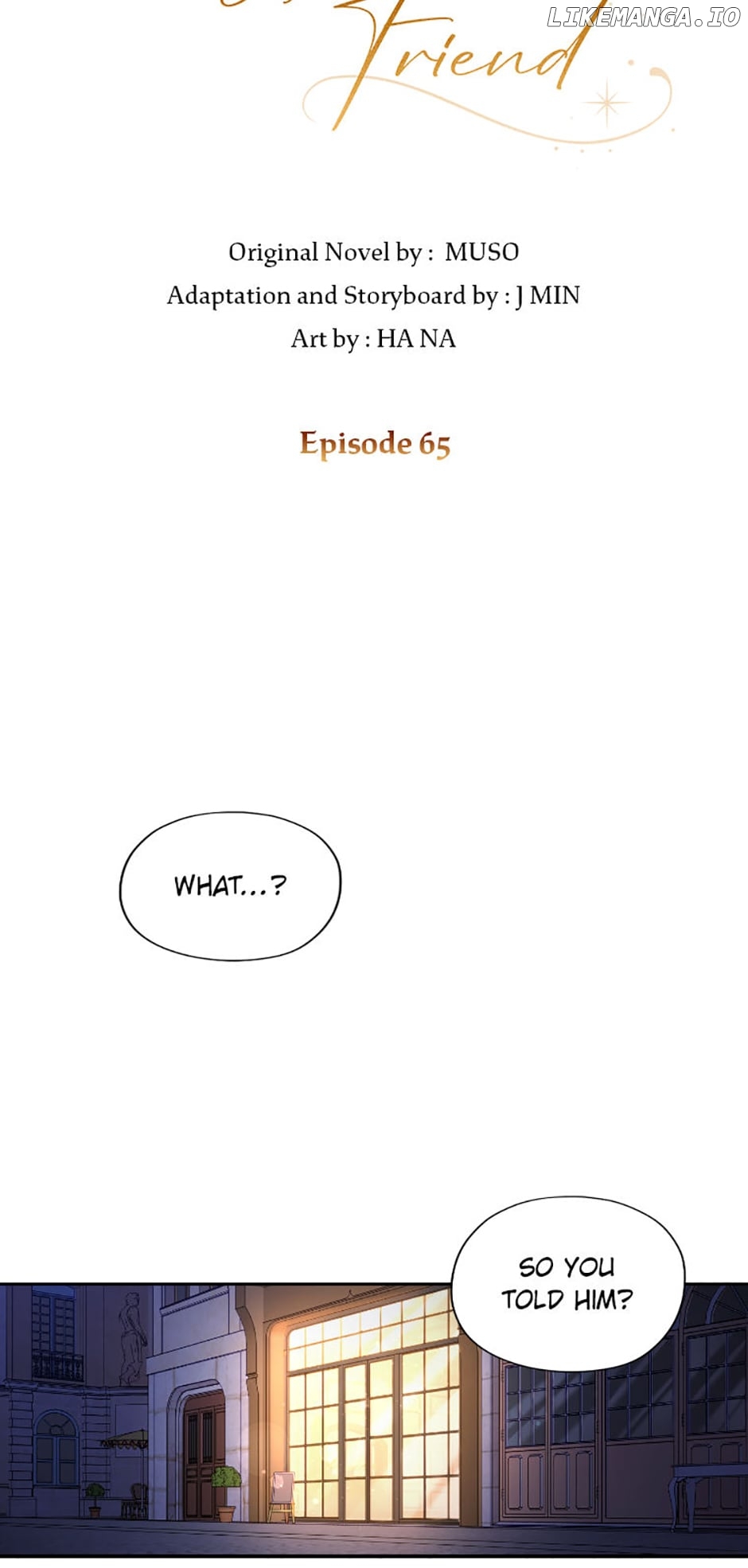 Dear My Friend Chapter 65 - page 6