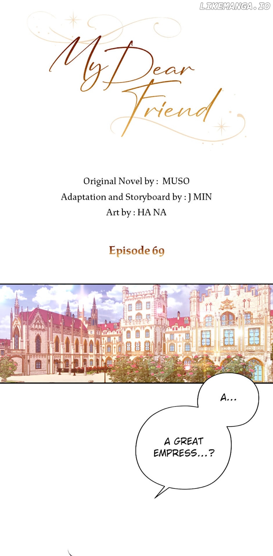 Dear My Friend Chapter 69 - page 1