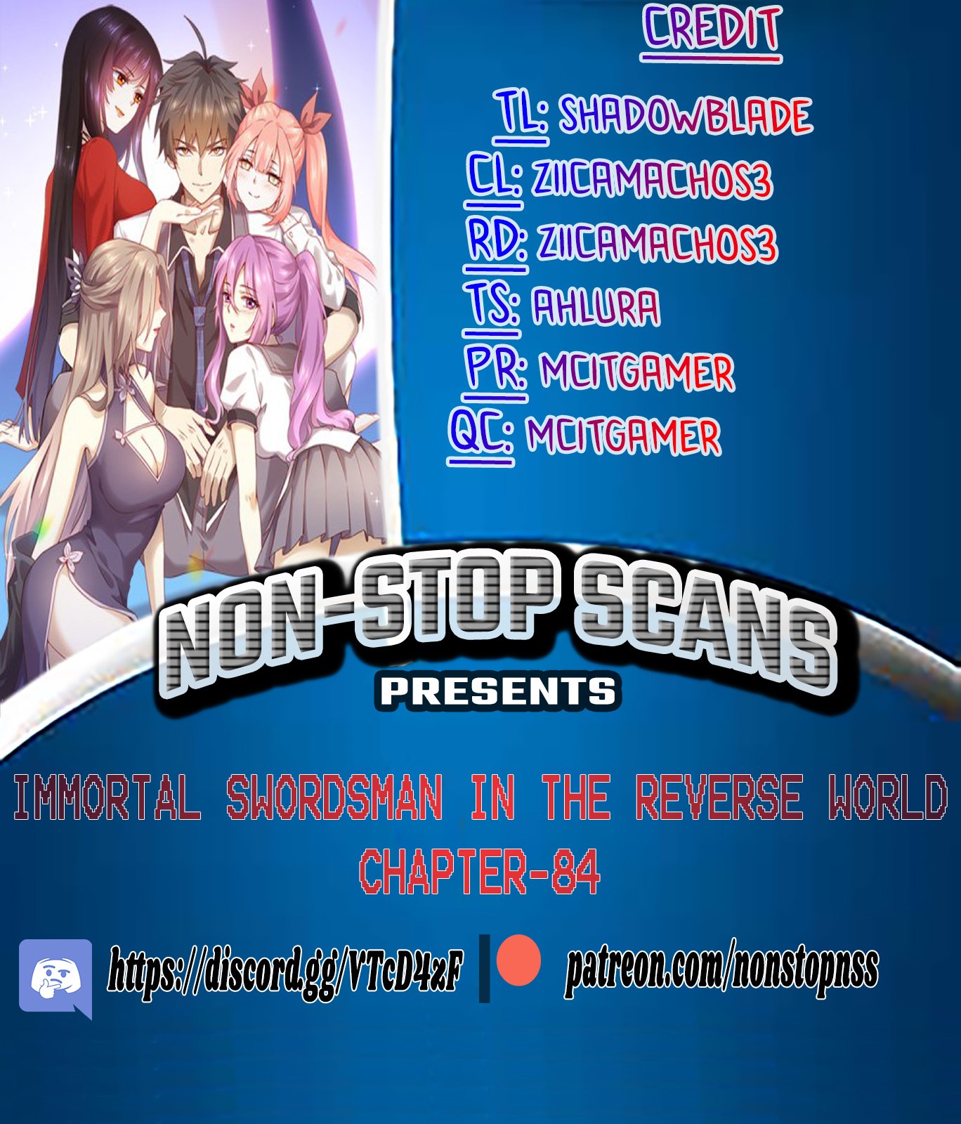 Immortal Swordsman in The Reverse World Chapter 84 - page 1