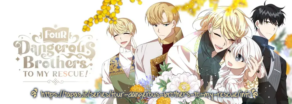 Four Dangerous Brothers to My Rescue! Chapter 48 - page 1