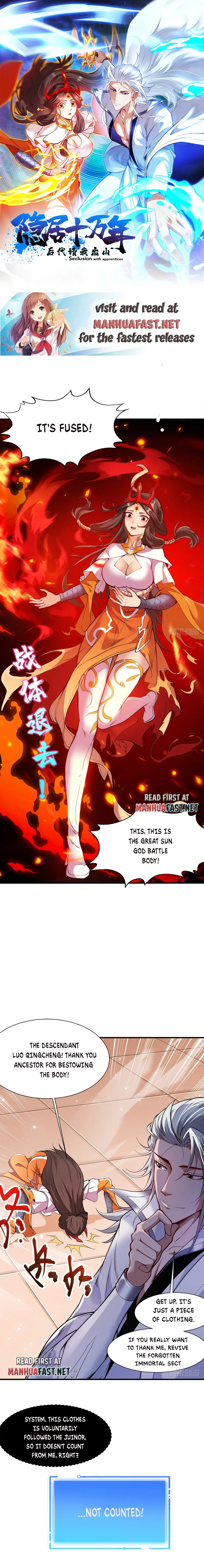 Coming Out Of Seclusion After A Hundred Thousand Years Chapter 4 - page 1