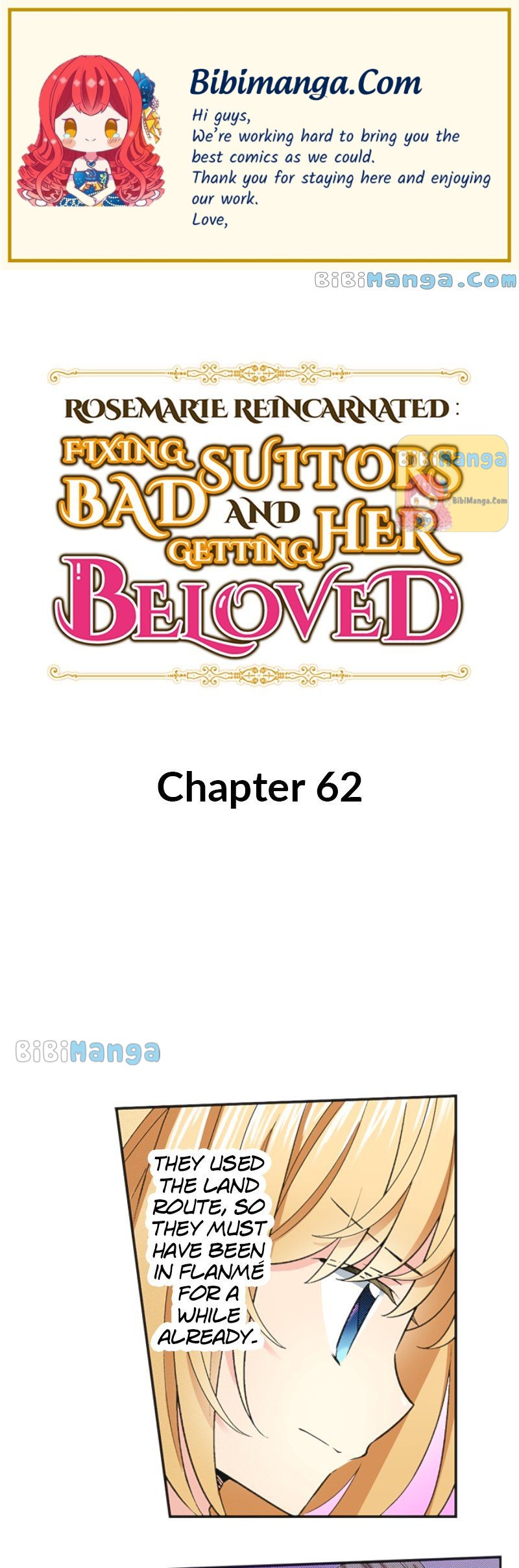Rosemarie Reincarnated Chapter 62 - page 1