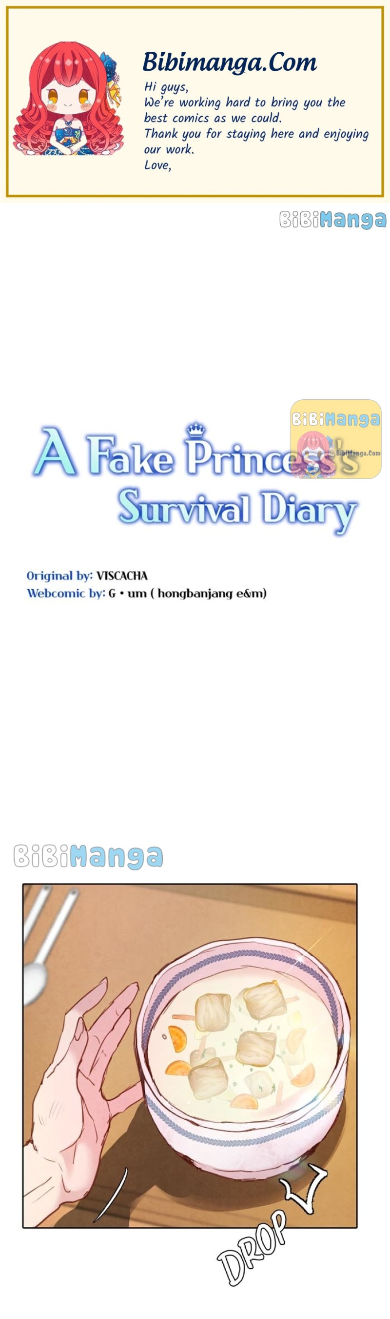 A Fake Princess’s Survival Diary chapter 28 - page 1