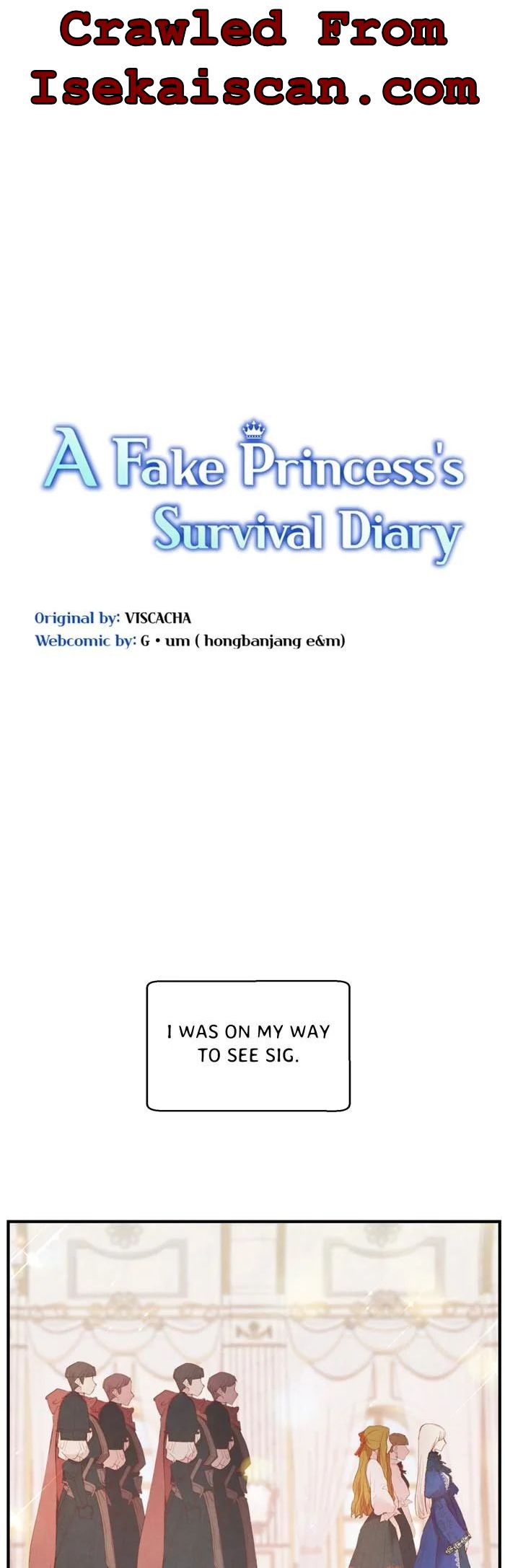 A Fake Princess’s Survival Diary chapter 10 - page 1