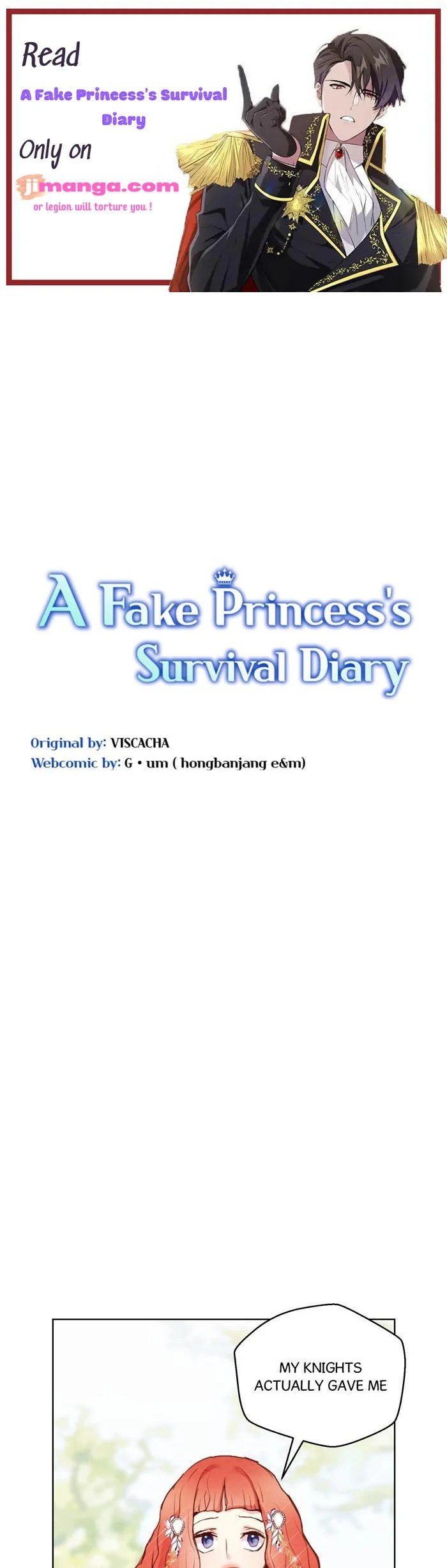 A Fake Princess’s Survival Diary chapter 11 - page 1
