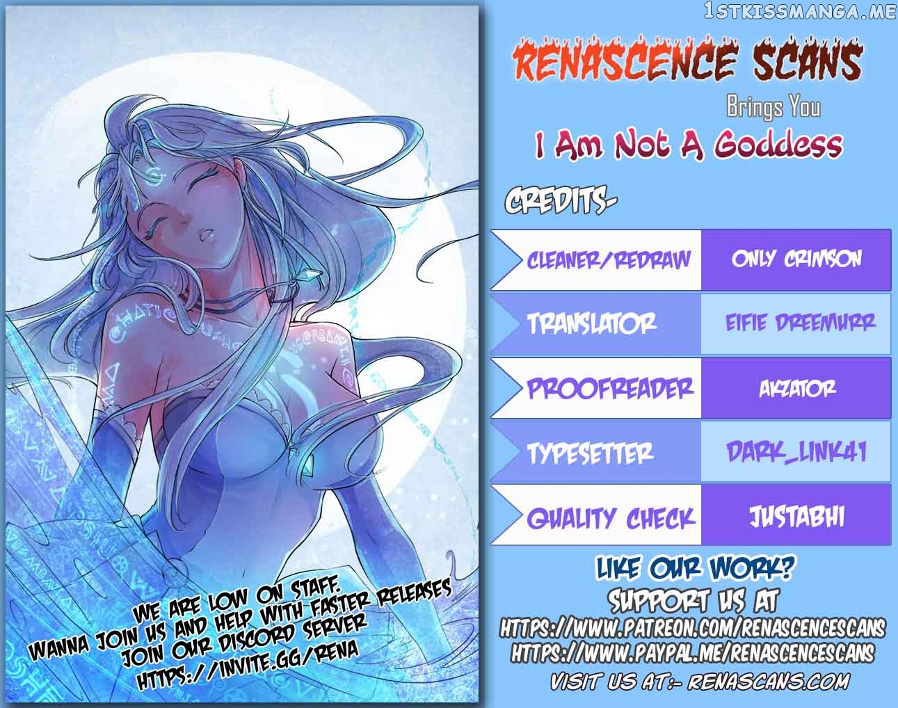 I Am Not a Goddess chapter 38 - page 1
