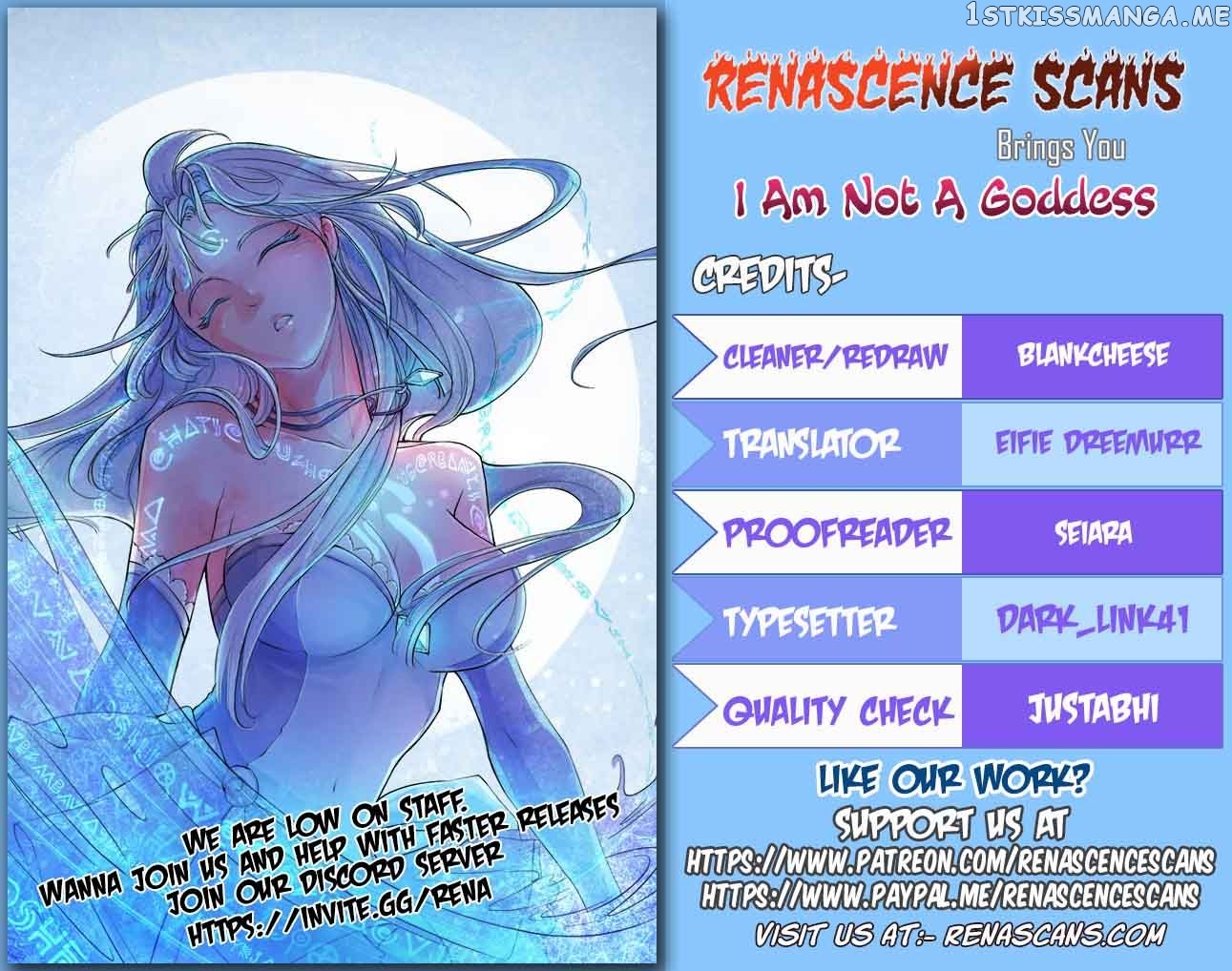 I Am Not a Goddess chapter 36 - page 1
