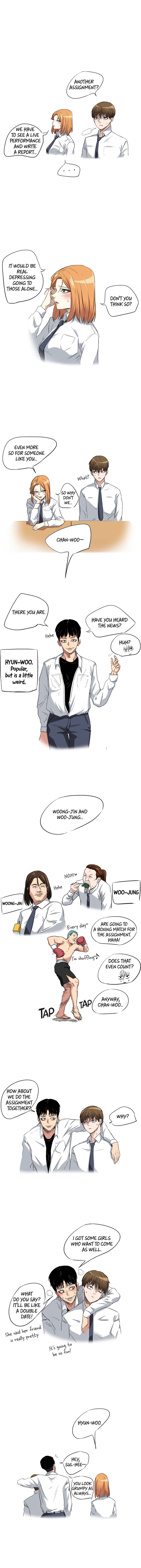 Drawing Romance chapter 4 - page 1