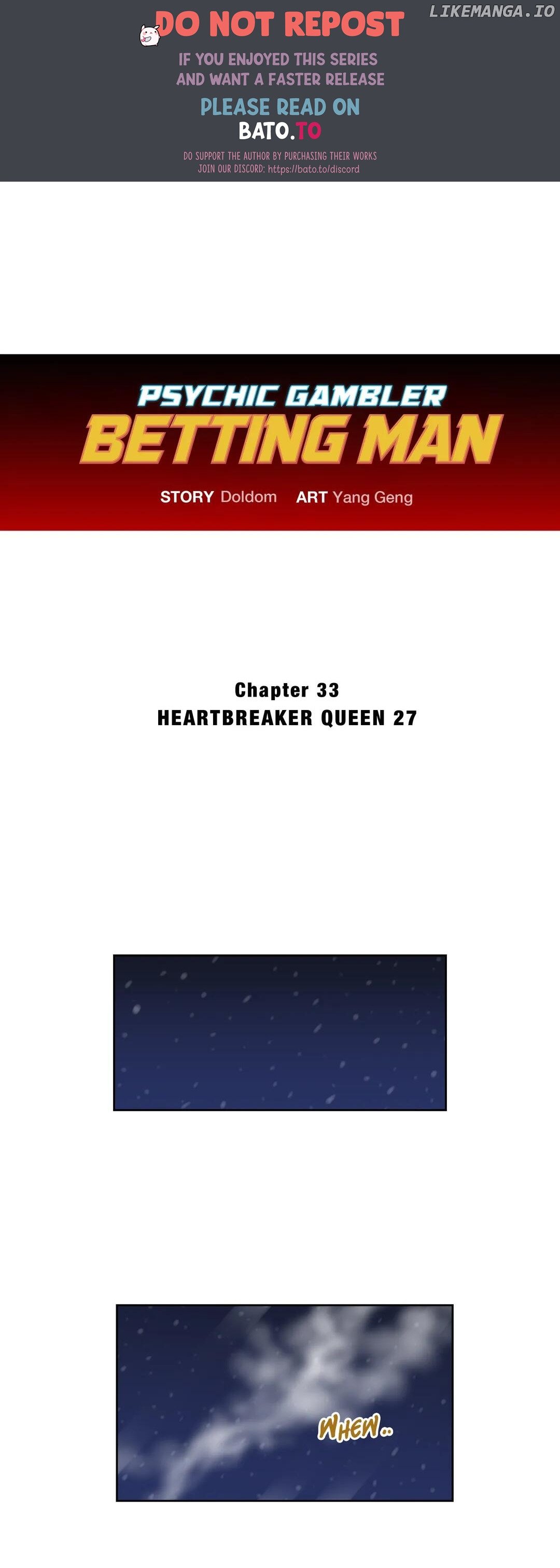Psychic Gambler: Betting Man chapter 33 - page 1