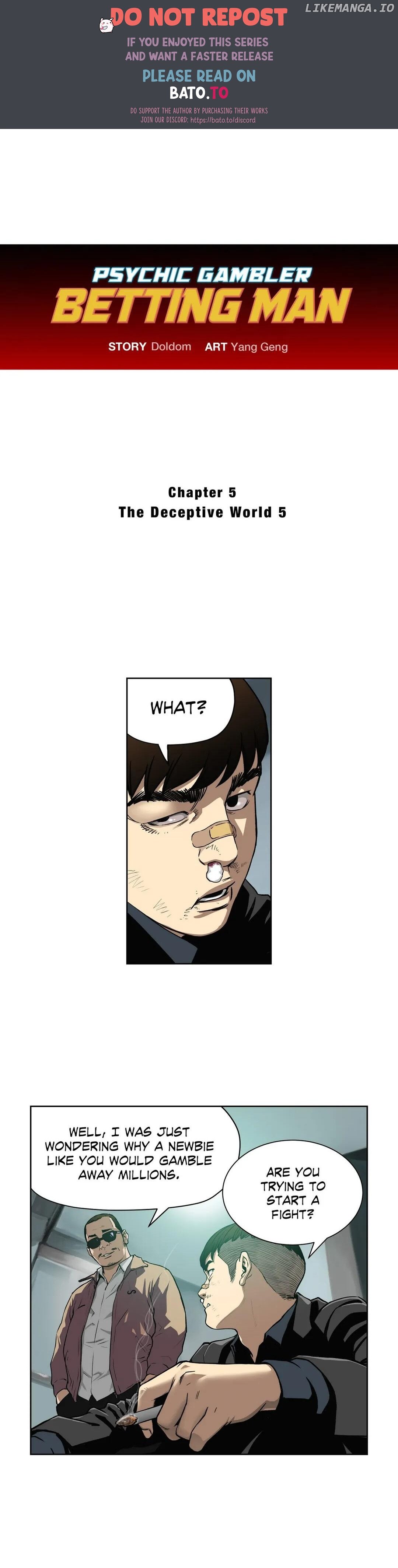 Psychic Gambler: Betting Man chapter 5 - page 1