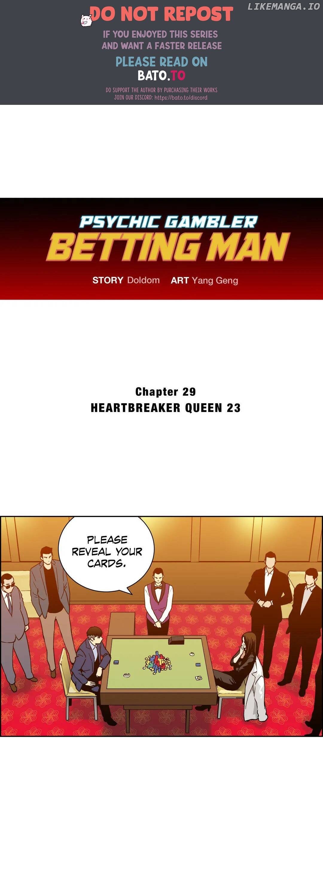 Psychic Gambler: Betting Man chapter 29 - page 1