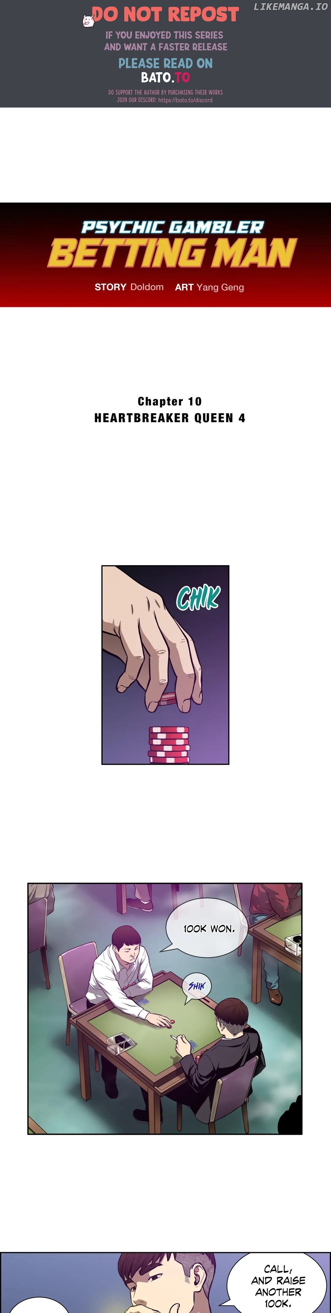Psychic Gambler: Betting Man chapter 10 - page 1