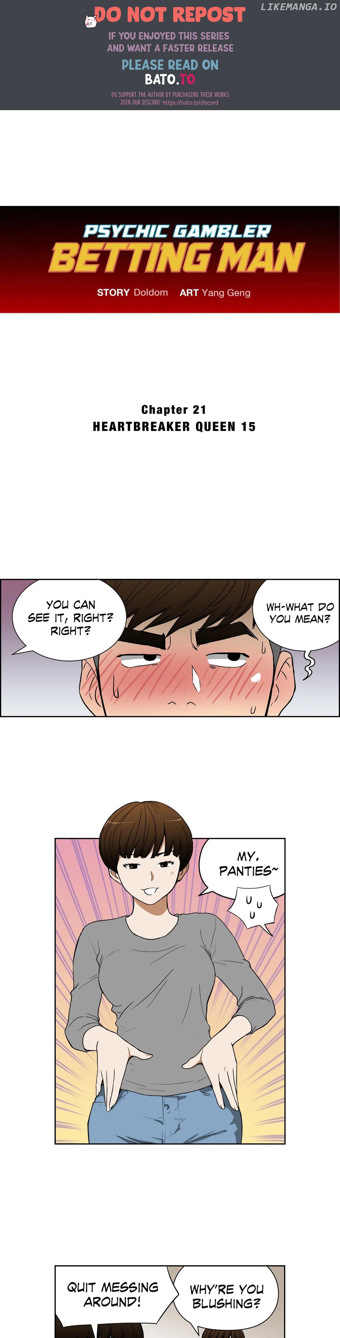 Psychic Gambler: Betting Man chapter 21 - page 1