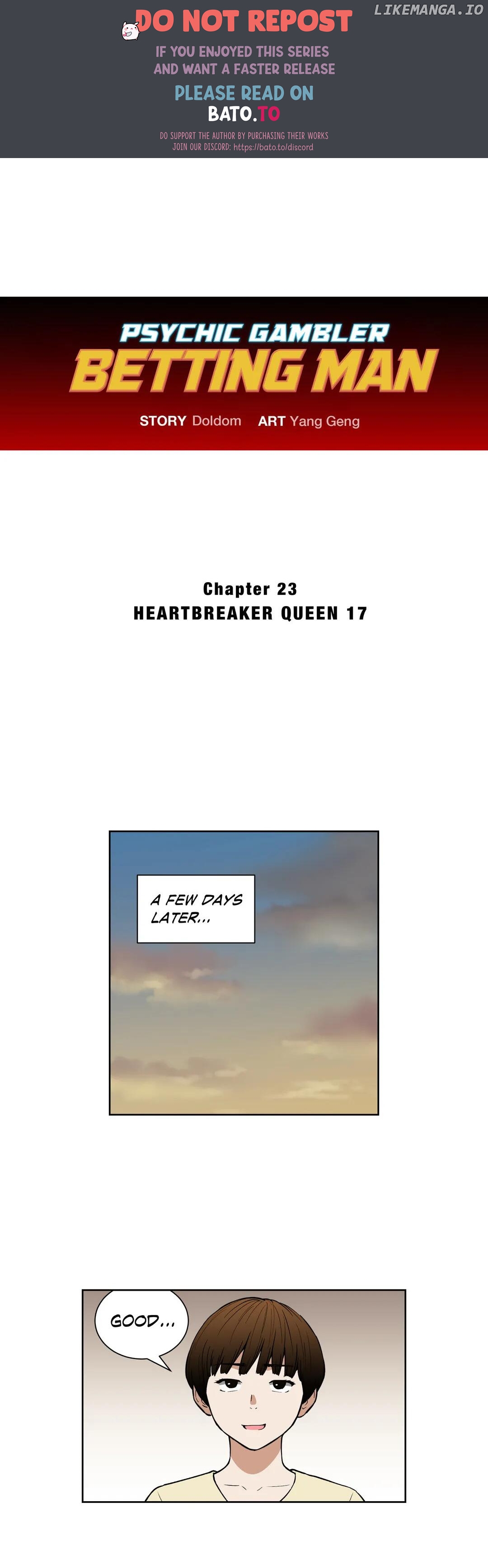 Psychic Gambler: Betting Man chapter 23 - page 1