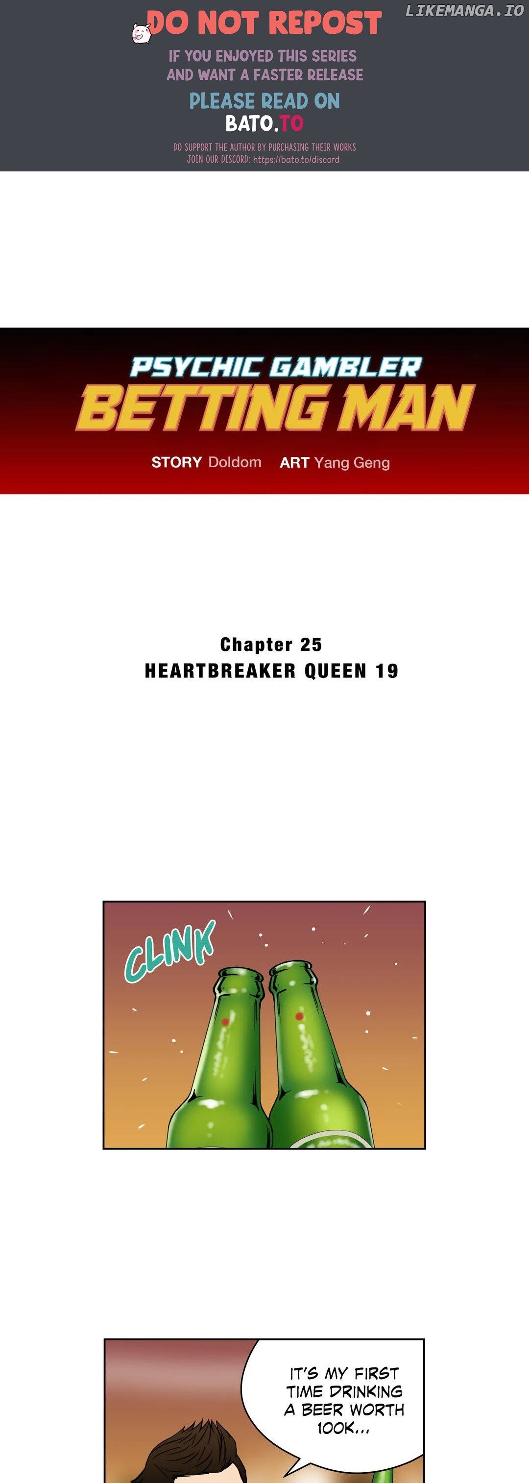 Psychic Gambler: Betting Man chapter 25 - page 1