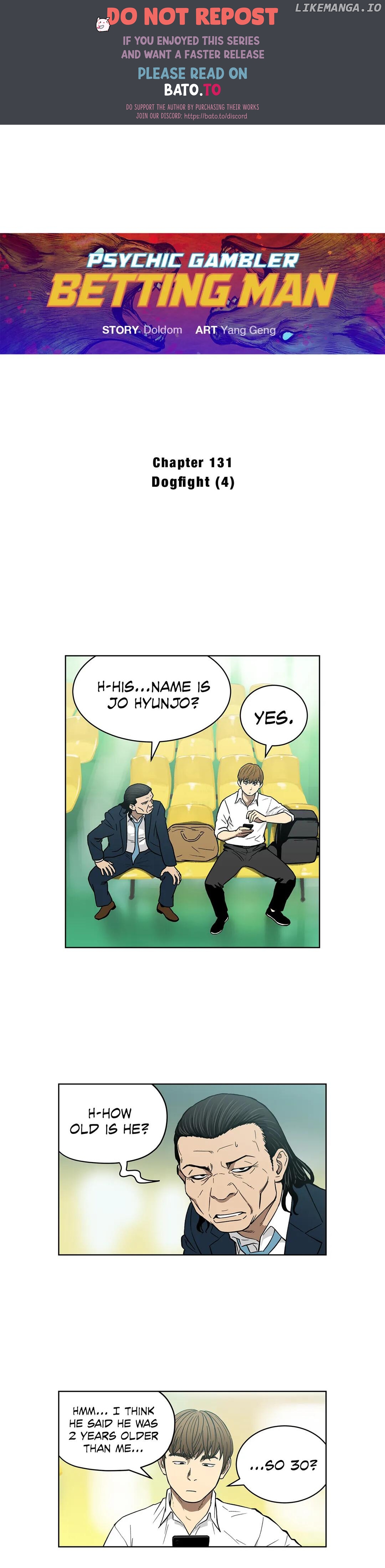 Psychic Gambler: Betting Man chapter 131 - page 1