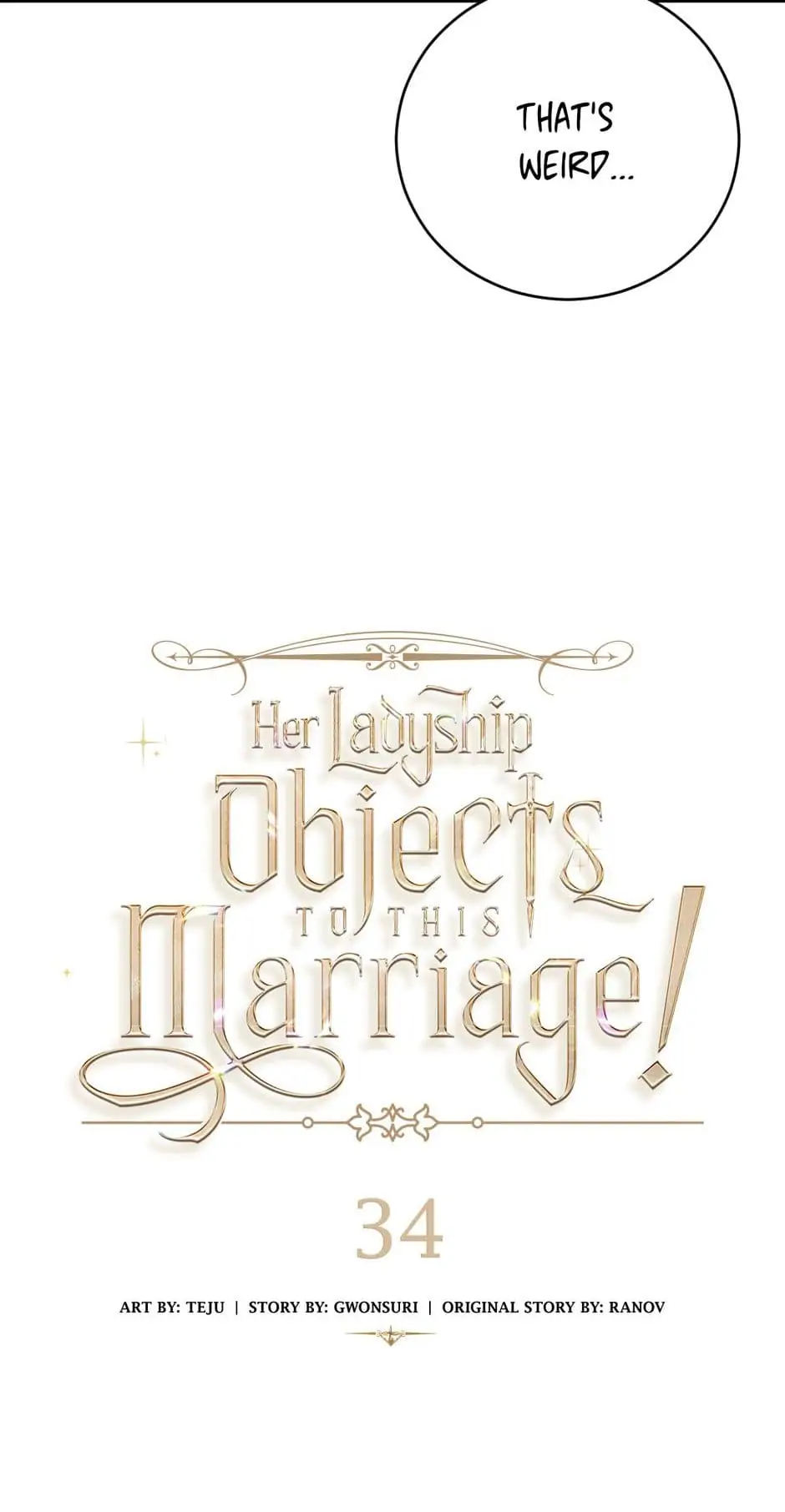 Her Ladyship Objects to this Marriage! Chapter 34 - page 4